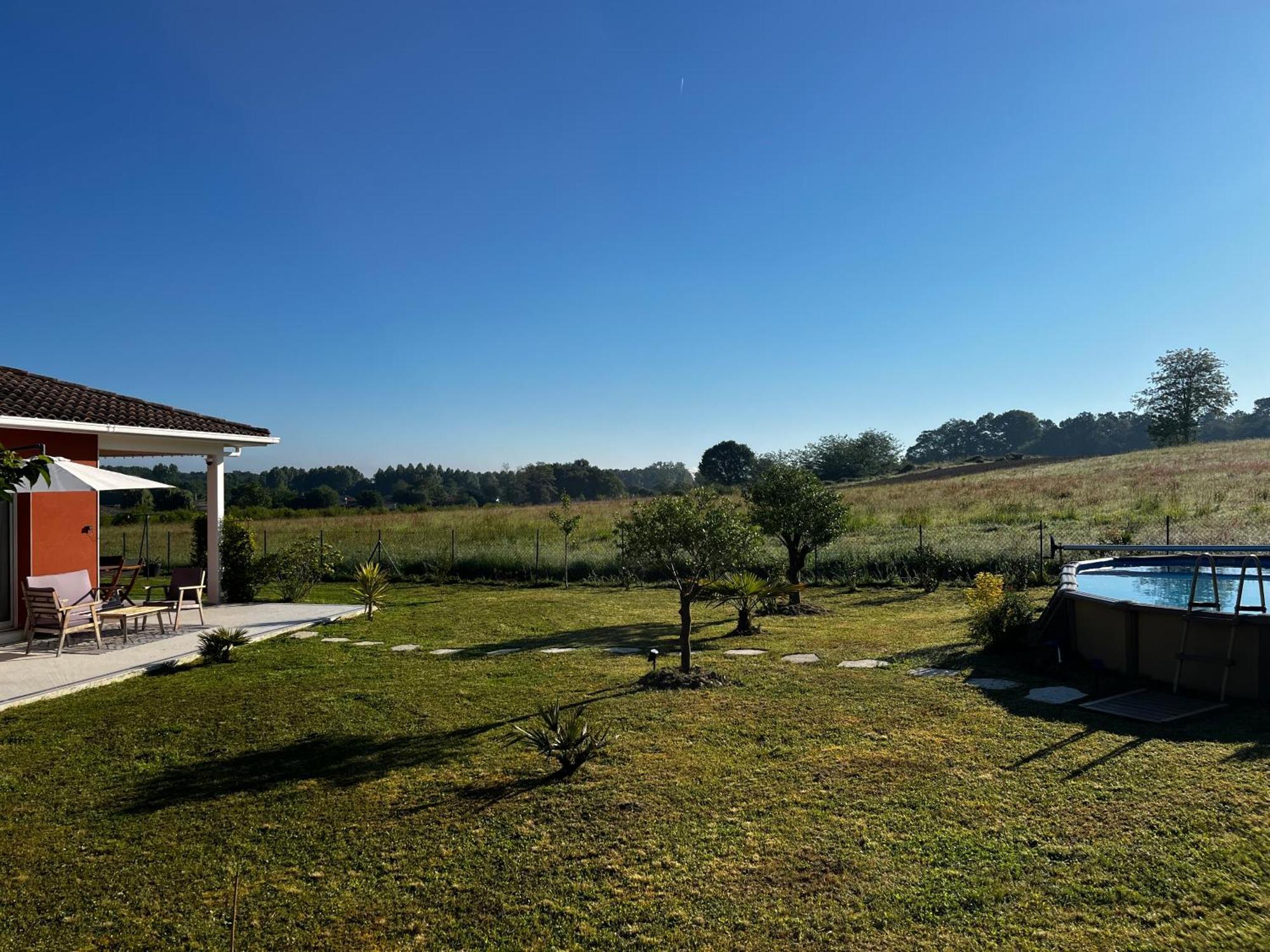 L'Etape Landaise - Maison D'Hotes Gousse Bagian luar foto